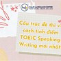 Cấu Trúc Đề Thi Toeic Tiếng Anh