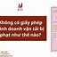 Thủ Tục Xin Giấy Phép Kinh Doanh Bida